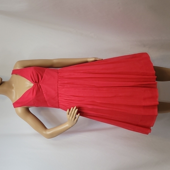 J Crew Smoked pink Sleeveless V Knot neck - Picture 16 of 17